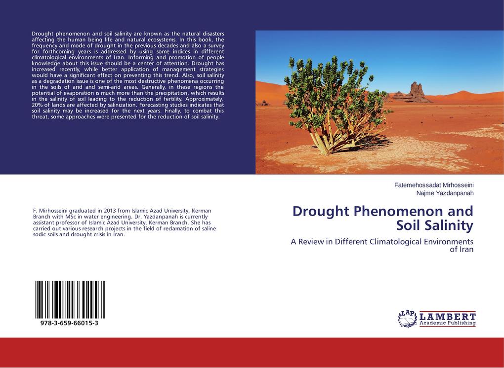 Drought Phenomenon and Soil Salinity
