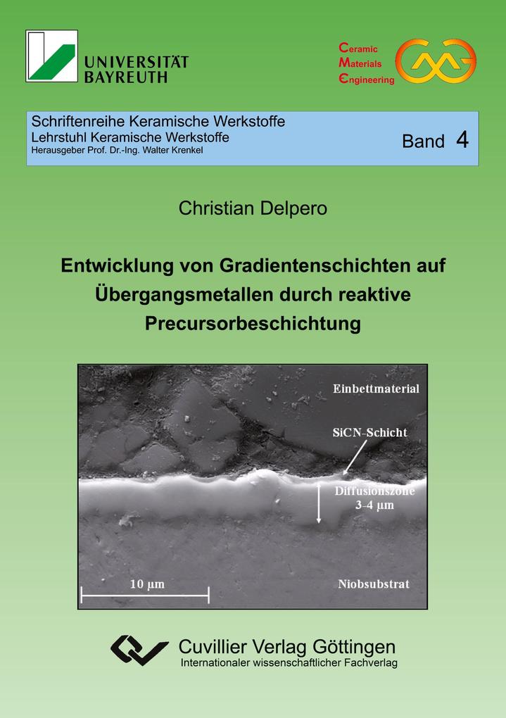 Entwicklung von Gradientenschichten auf Übergangsmetallen durch reaktive Precursorbeschichtung (Band 4)