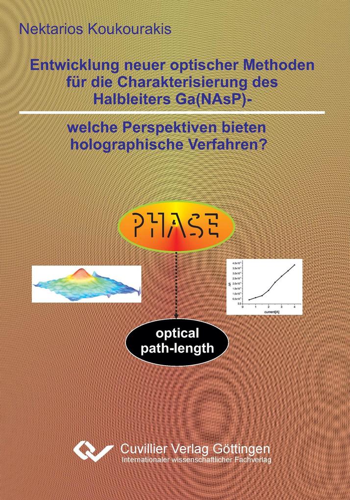 Entwicklung neuer optischer Methoden für die Charakterisierung des Halbleiters Ga(NAsP) - welche Perspektiven bieten holographische Verfahren?