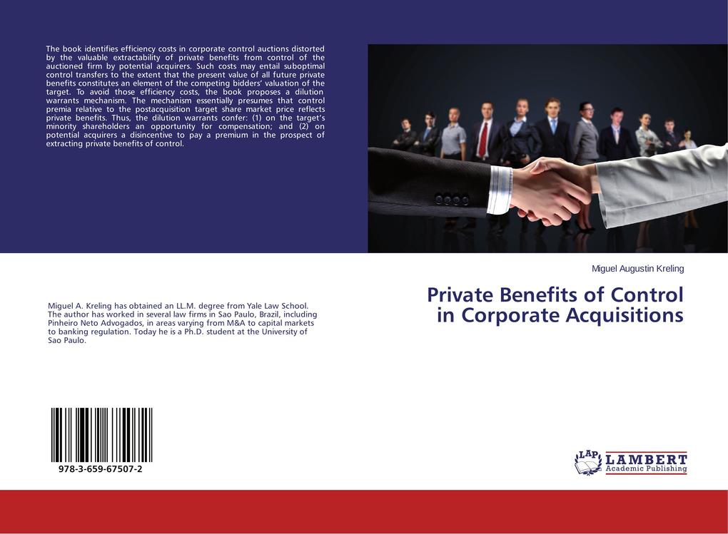 Private Benefits of Control in Corporate Acquisitions