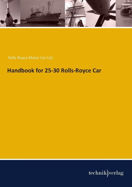 Handbook for 25-30 Rolls-Royce Car