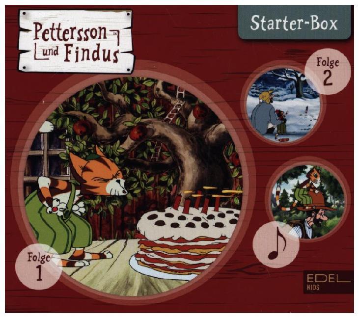 Image of Pettersson & Findus - Starter-Box / Pettersson & Findus (3 Audio-CDs)
