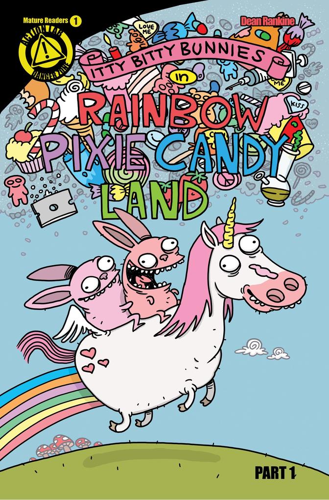Itty Bitty Bunnies in Rainbow Pixie Candy Land #1