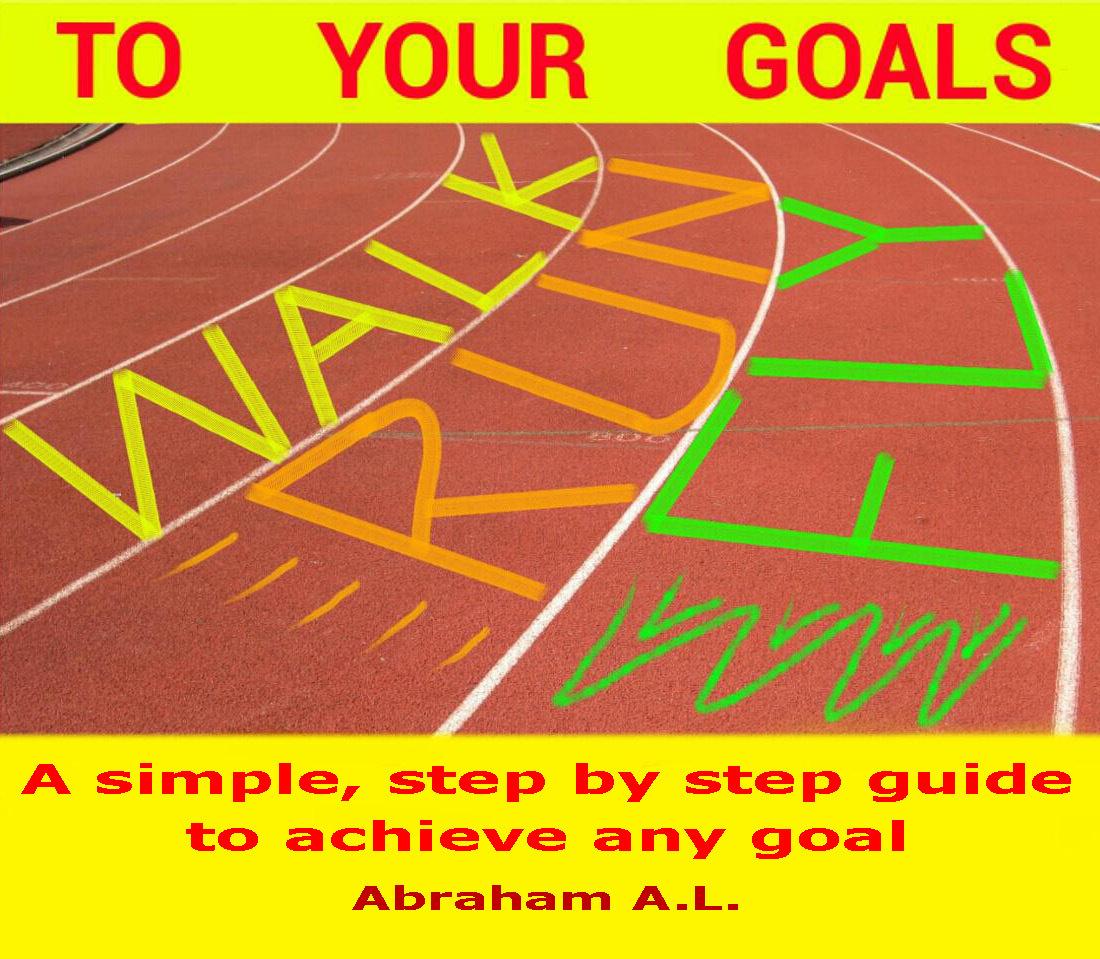 Walk Run Fly to Your Goals: A Step By Step Guide to Achieve Any Goal