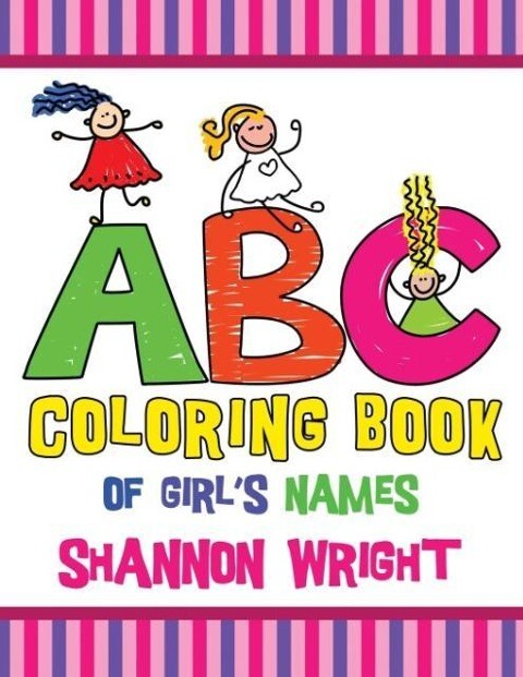 ABC Coloring Book of Girl‘s Names