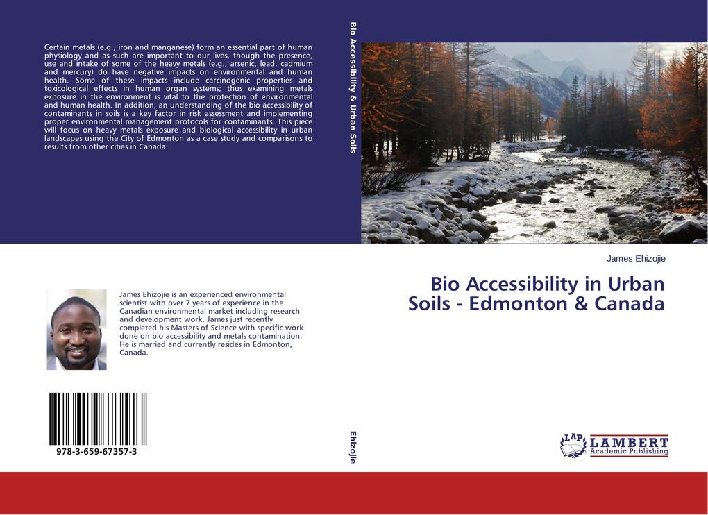 Bio Accessibility in Urban Soils - Edmonton & Canada