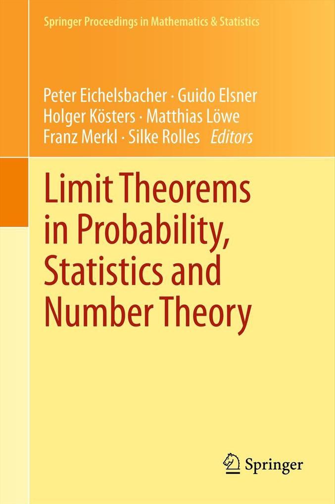 Limit Theorems in Probability Statistics and Number Theory
