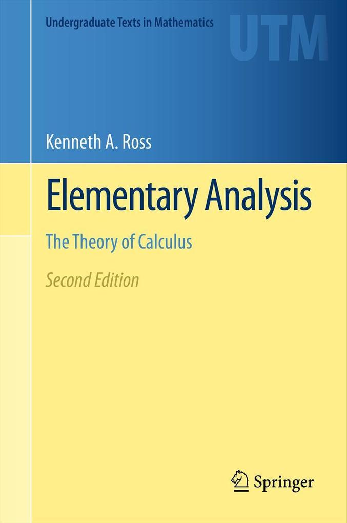 Springer Elementary Analysis