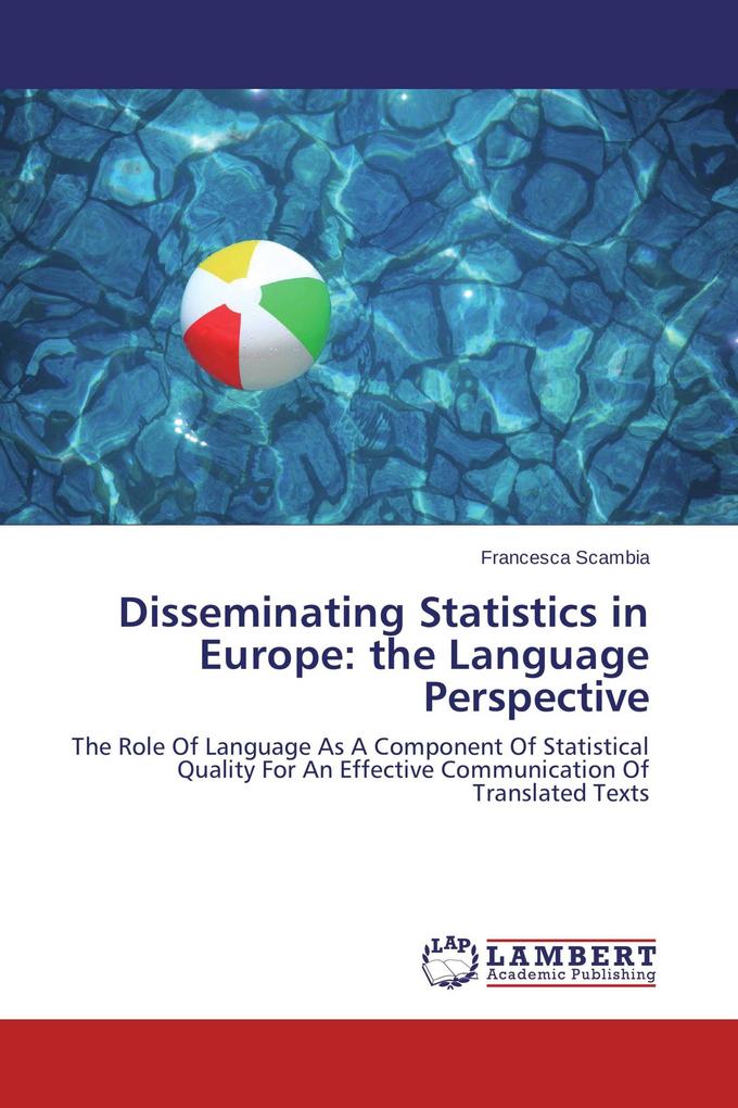 Disseminating Statistics in Europe: the Language Perspective