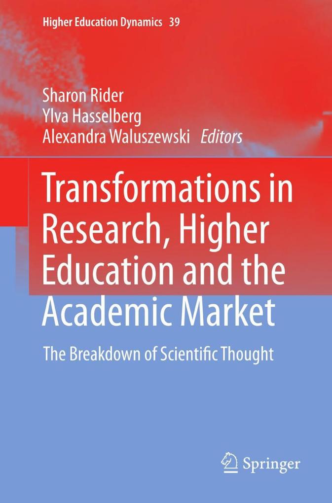 Transformations in Research Higher Education and the Academic Market