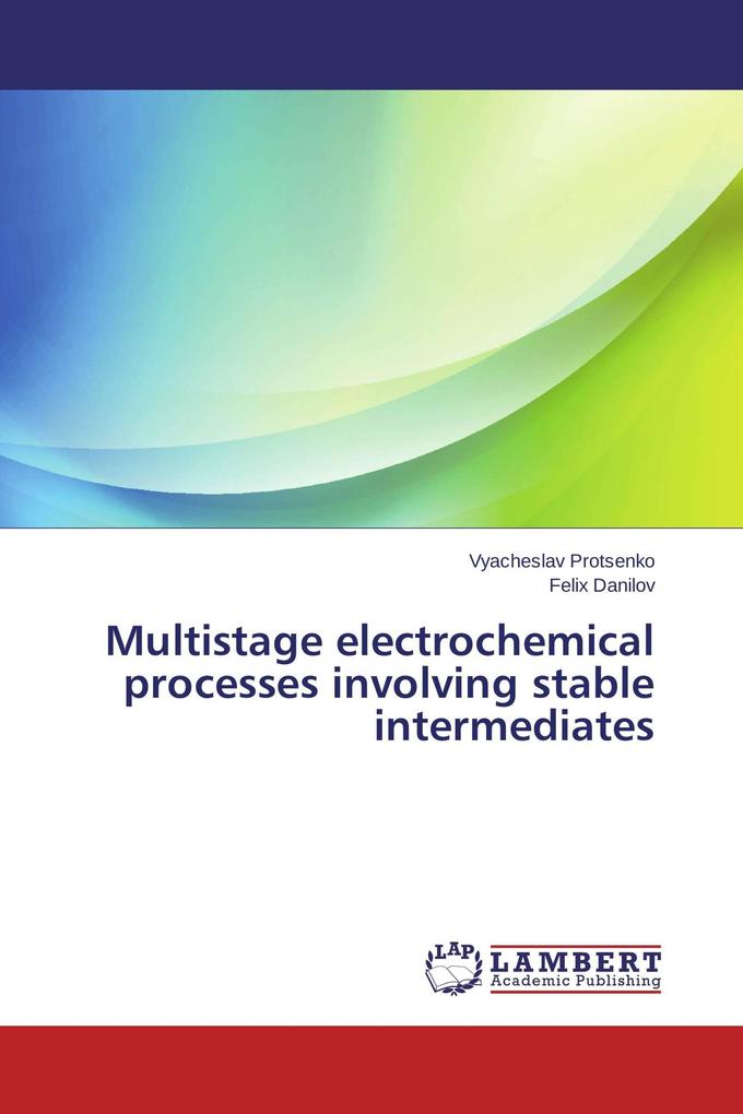 Multistage electrochemical processes involving stable intermediates