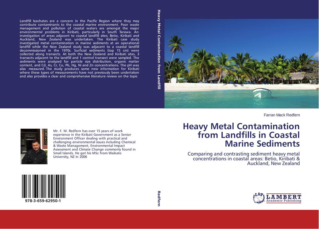 Heavy Metal Contamination from Landfills in Coastal Marine Sediments - Farran Mack Redfern