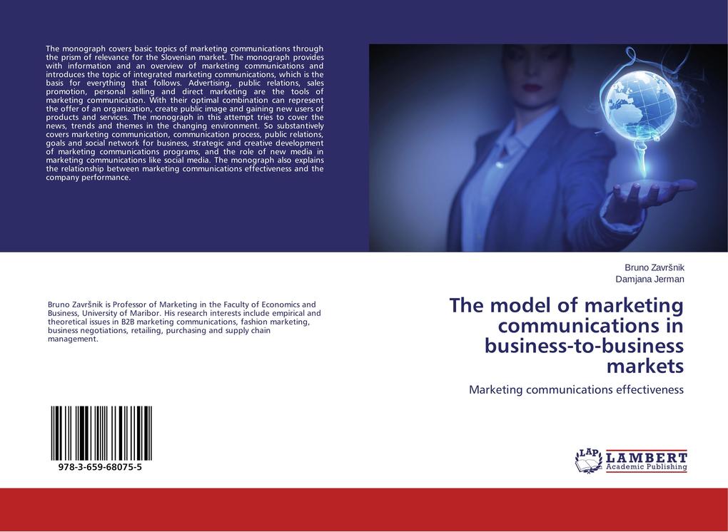 The model of marketing communications in business-to-business markets