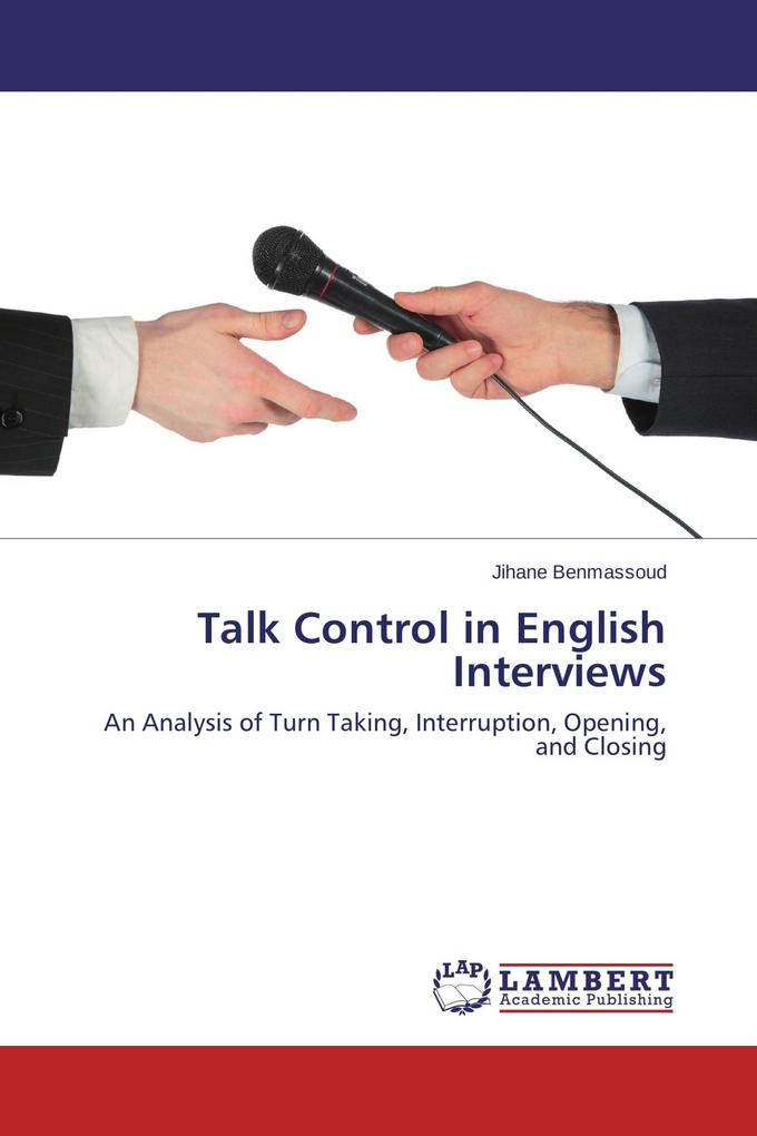 Talk Control in English Interviews