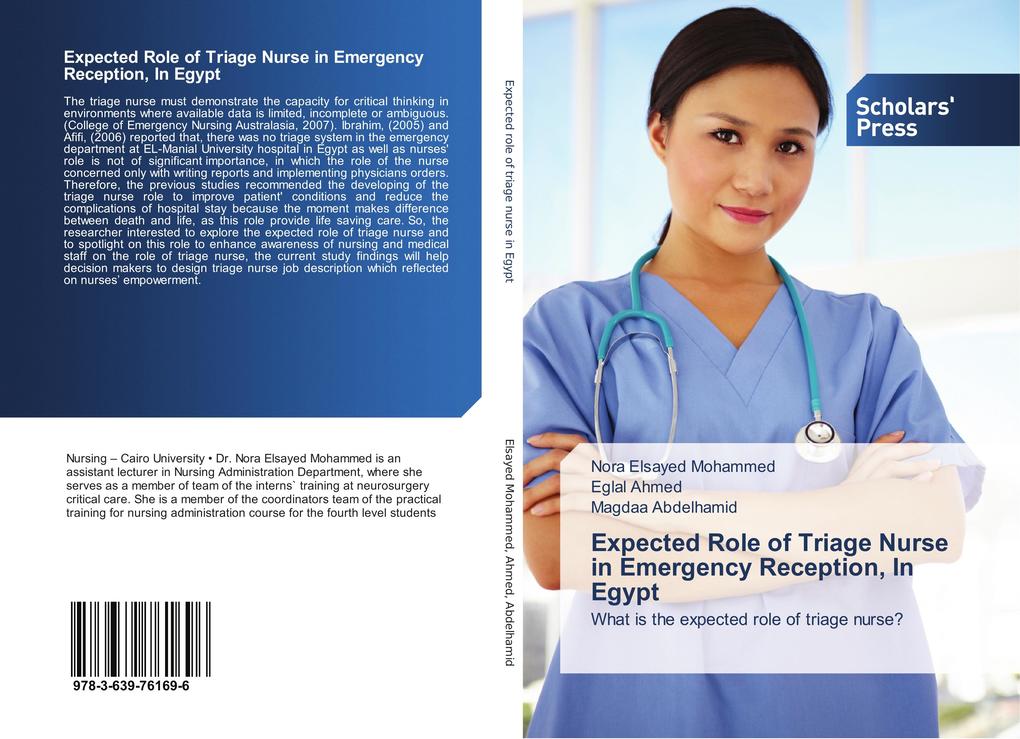 Expected Role of Triage Nurse in Emergency Reception In Egypt