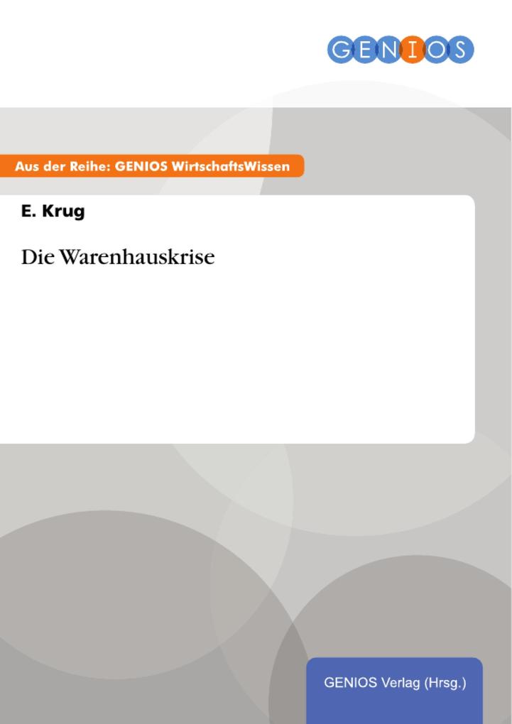 Die Warenhauskrise