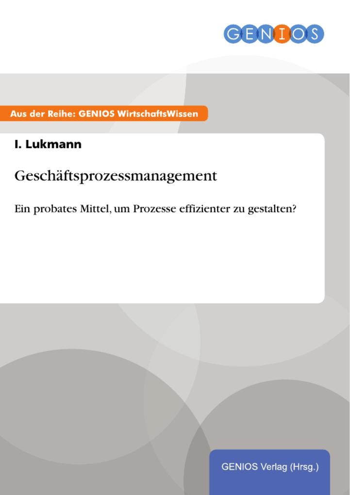 Geschäftsprozessmanagement