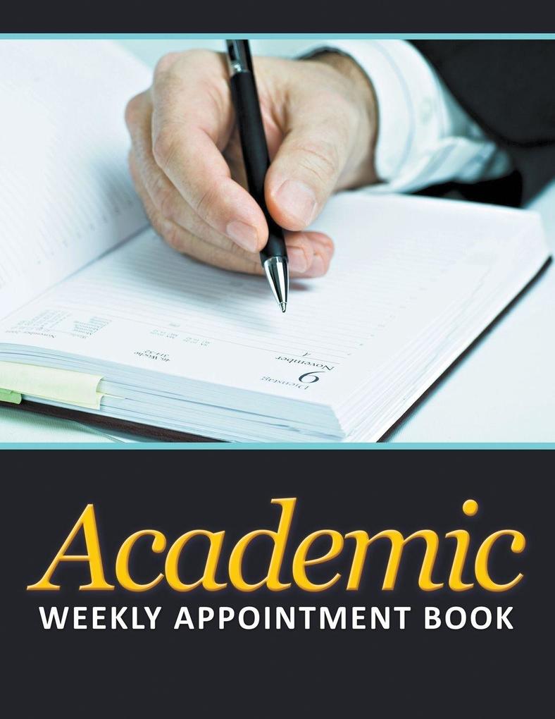 Academic Weekly Appointment Book