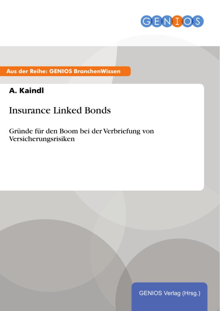 Insurance Linked Bonds