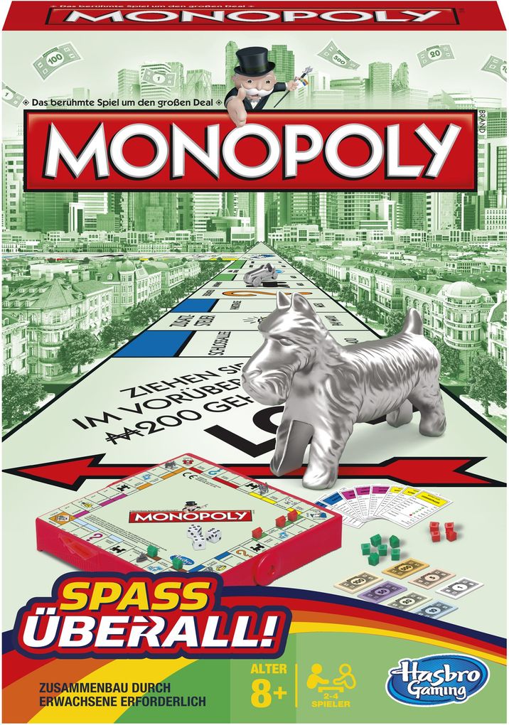 Image of Hasbro - Monopoly Kompakt