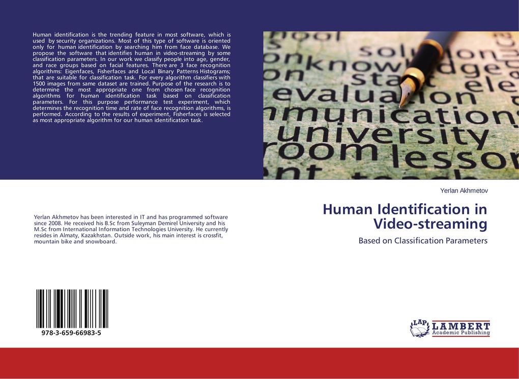 Human Identification in Video-streaming