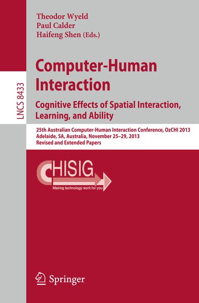 Computer-Human Interaction. Cognitive Effects of Spatial Interaction Learning and Ability