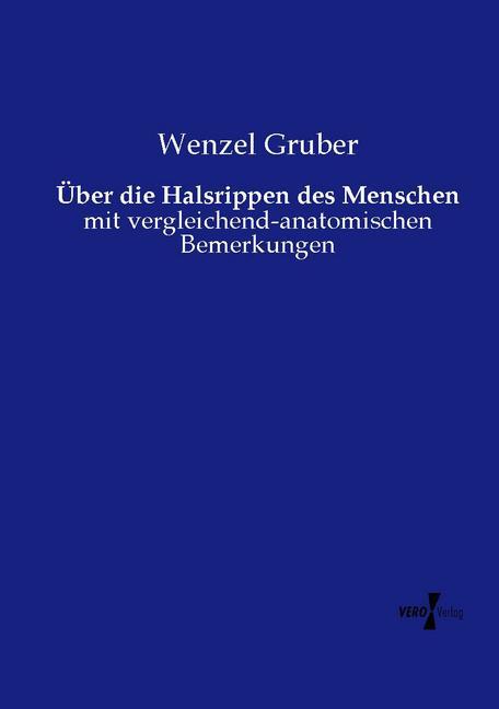 Über die Halsrippen des Menschen