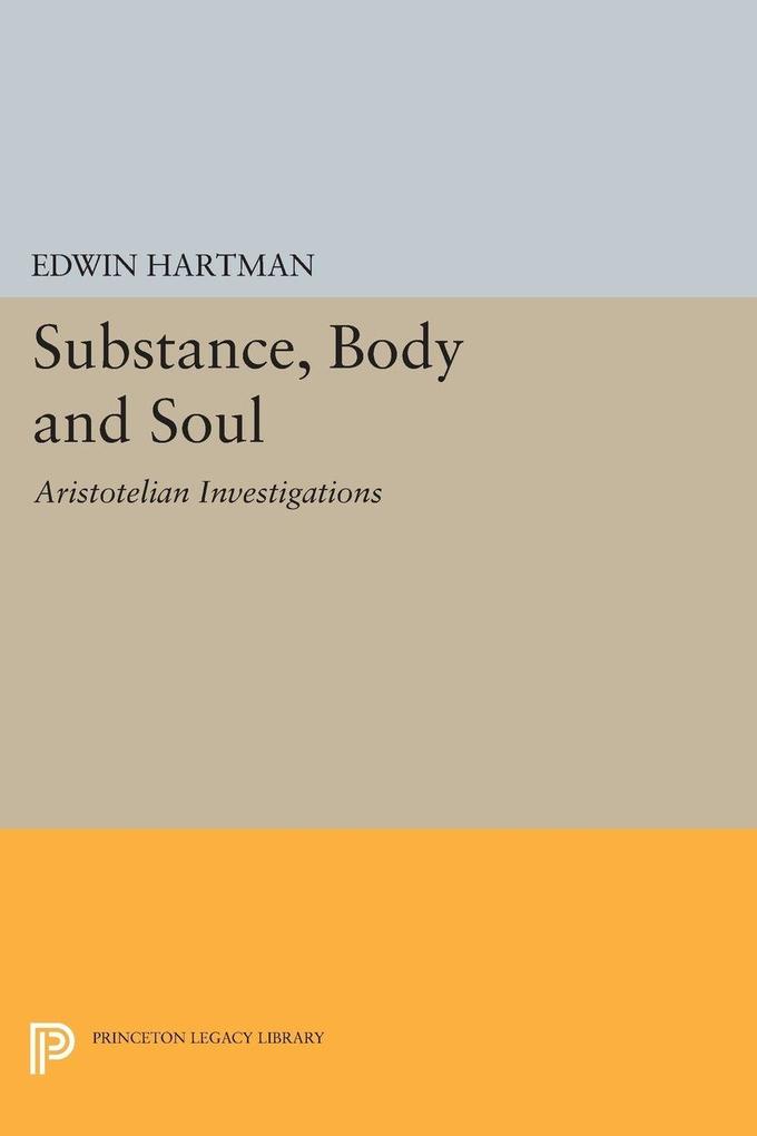 Substance Body and Soul