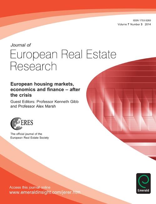 European Housing Markets Economics and Finance - After the Crisis