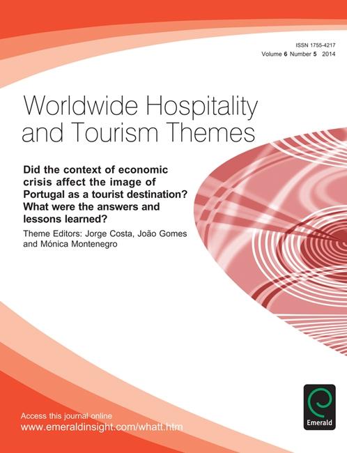 Did the context of economic crisis affect the image of Portugal as a tourist destination?