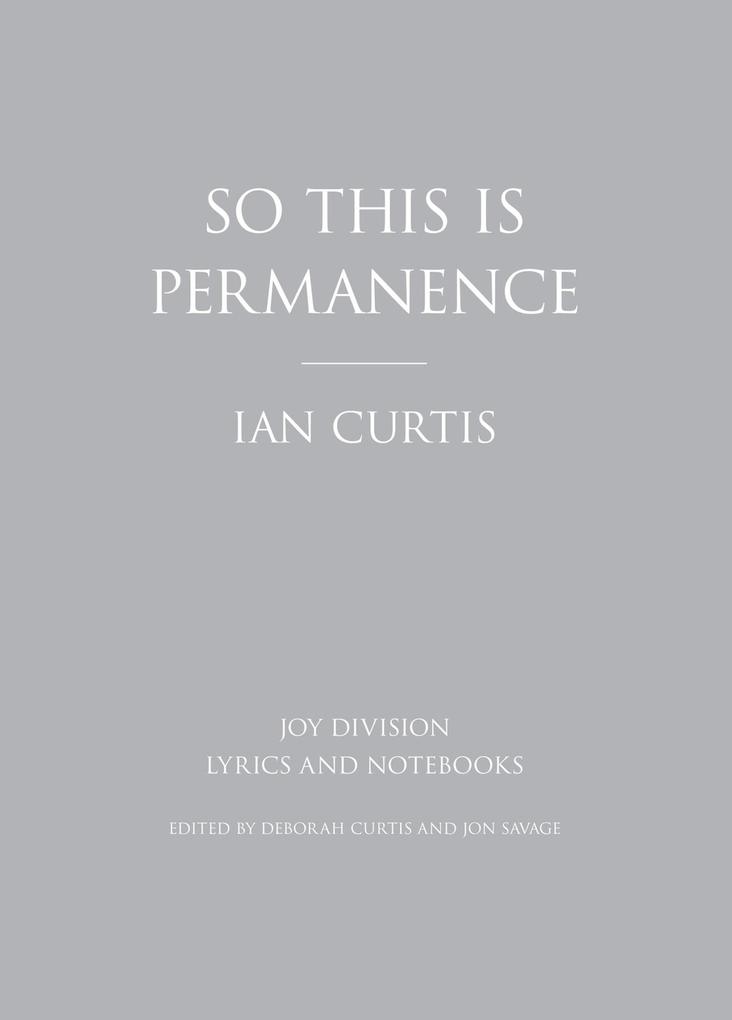 Chronicle Books Llc So This Is Permanence