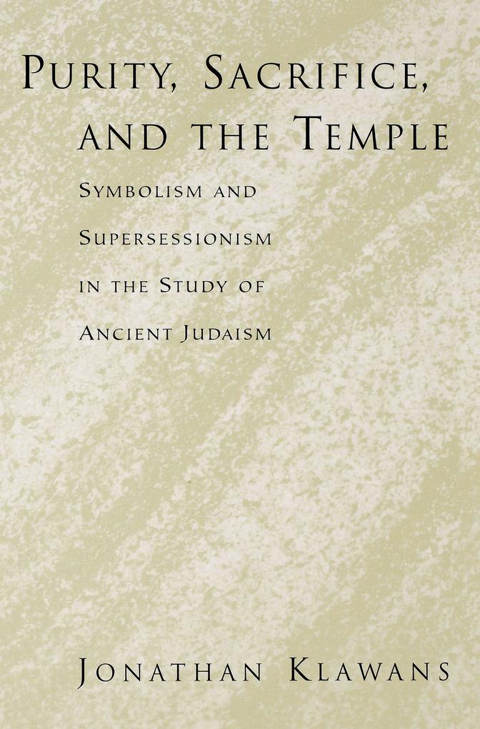 Purity Sacrifice and the Temple