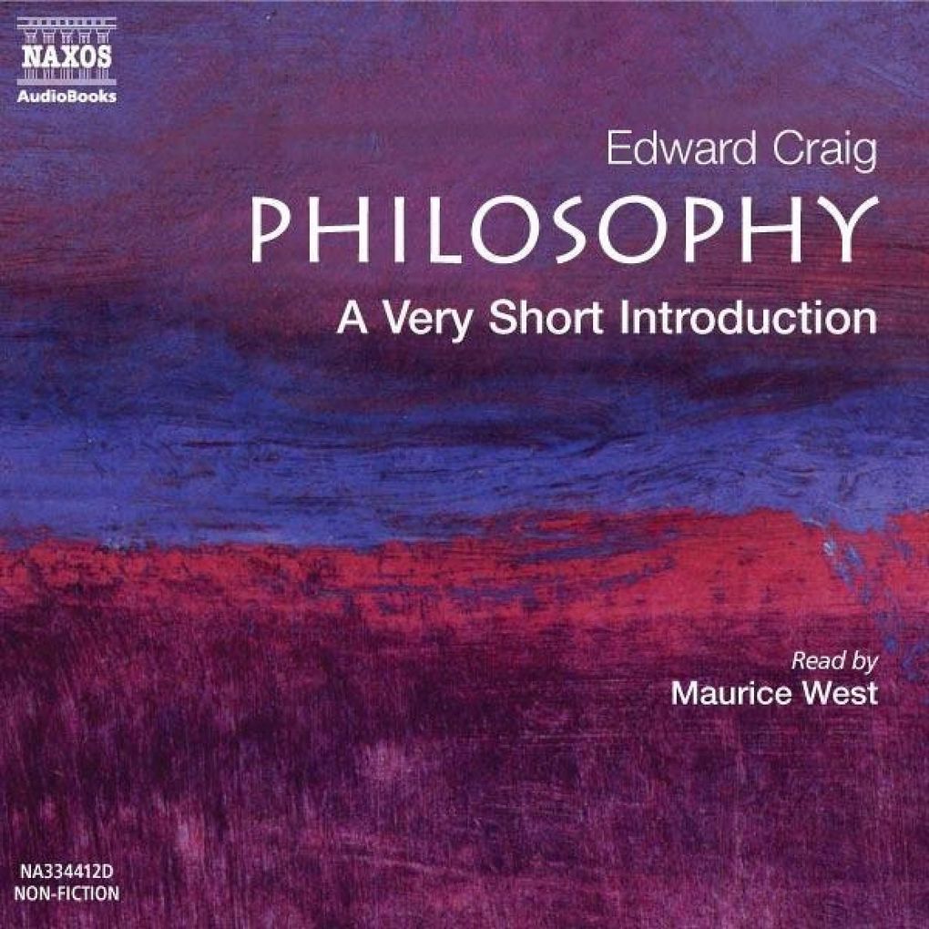 Philosophy: A Very Short Intoduction