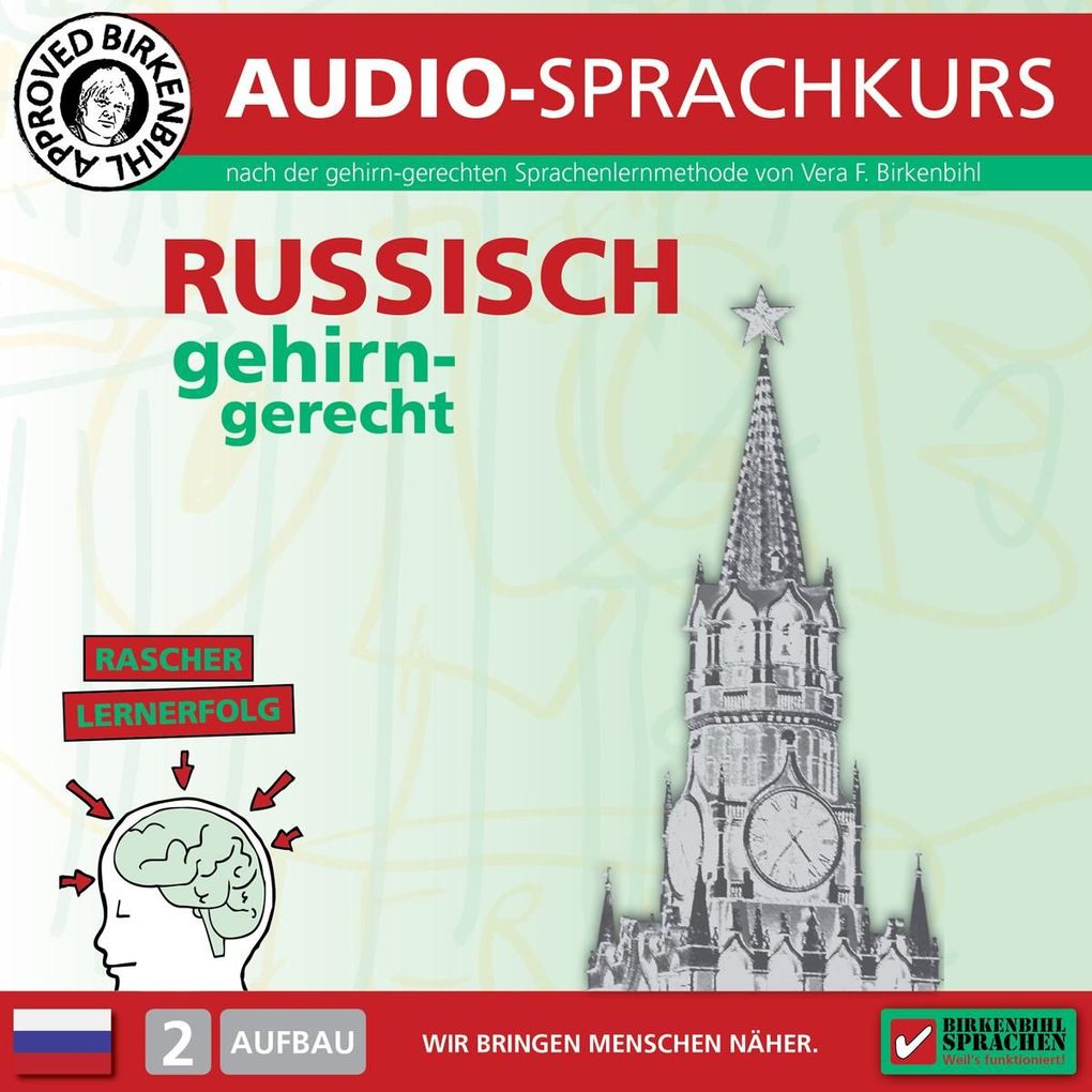 Birkenbihl Sprachen: Russisch gehirn-gerecht 2 Aufbau Audio-Kurs