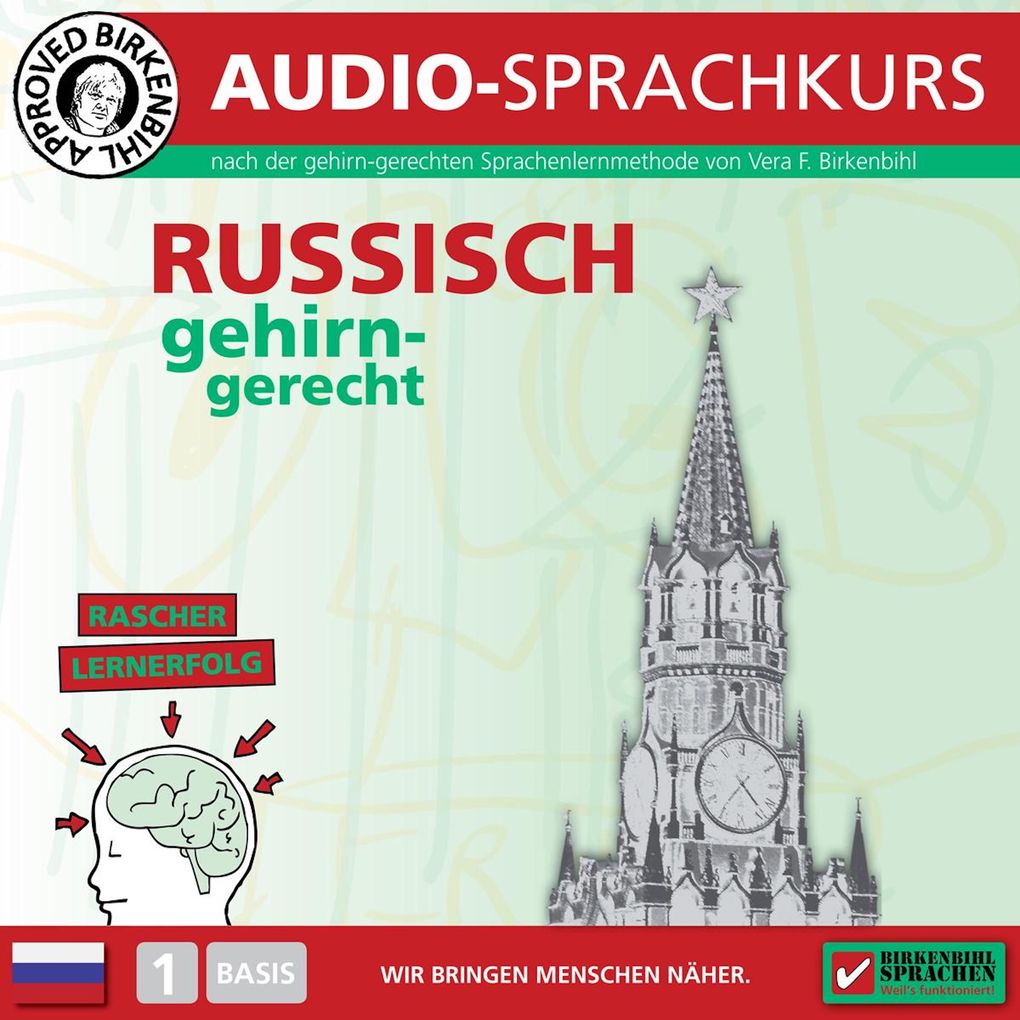 Birkenbihl Sprachen: Russisch gehirn-gerecht 1 Basis Audio-Kurs