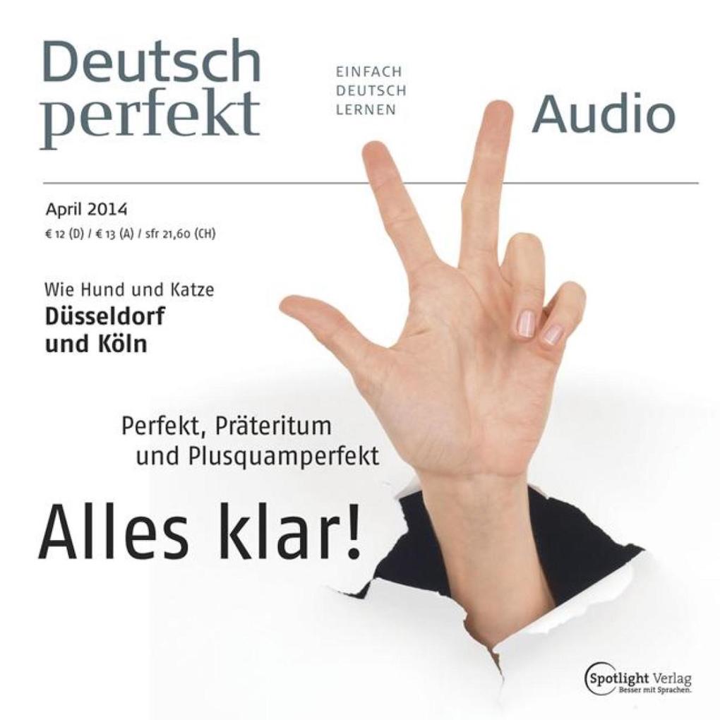 Deutsch lernen Audio - Perfekt Präteritum und Plusquamperfekt
