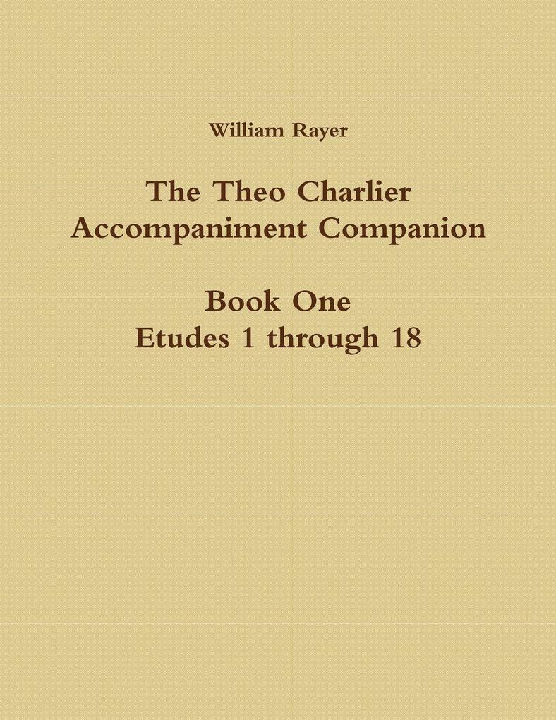 The Theo Charlier Accompaniment Companion No. 1