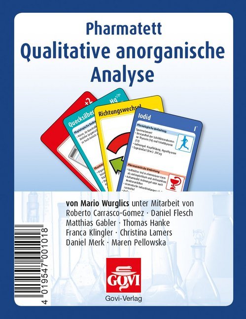 Pharmatett Qualitative Anorganische Analyse Kartenspiel - 