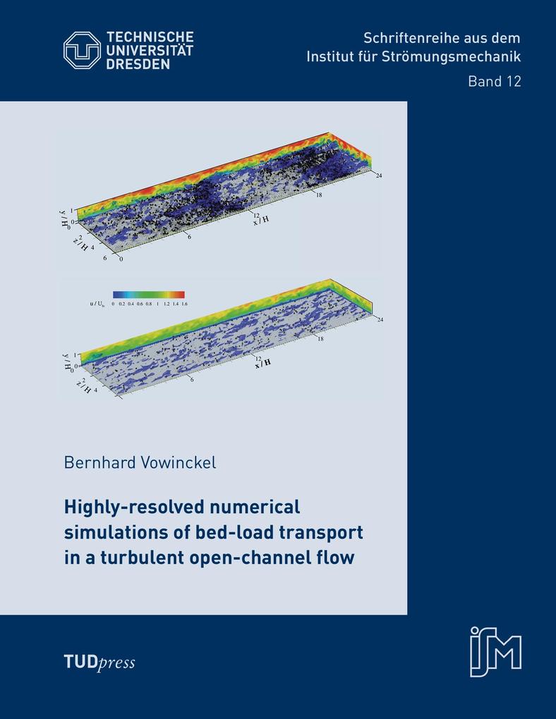 Highly-resolved numerical simulations of bed-load transport in a turbulent open-channel flow