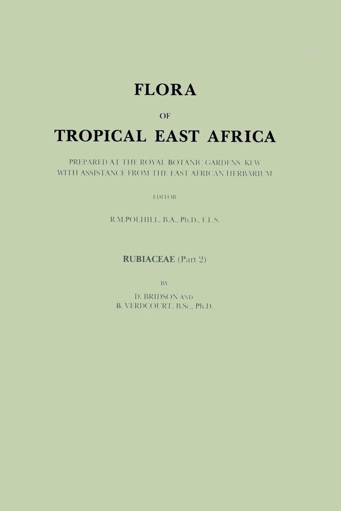 Flora of Tropical East Africa
