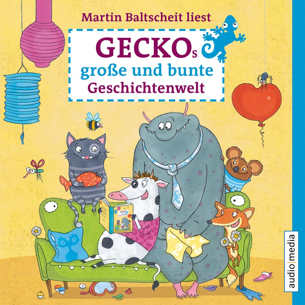 Geckos große und bunte Geschichtenwelt. Von Stink-Wettbewerben Monstern und Zauberhaaren
