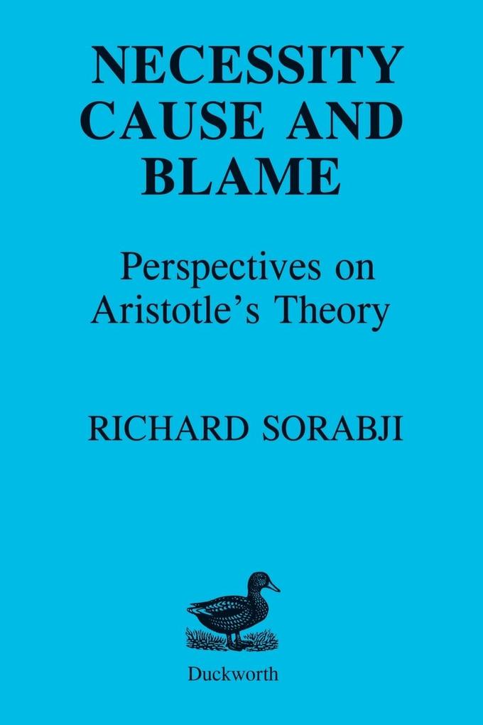 Necessity Cause and Blame