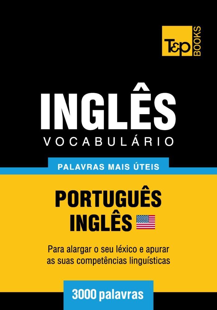 Vocabulário Português-Inglês americano - 3000 palavras