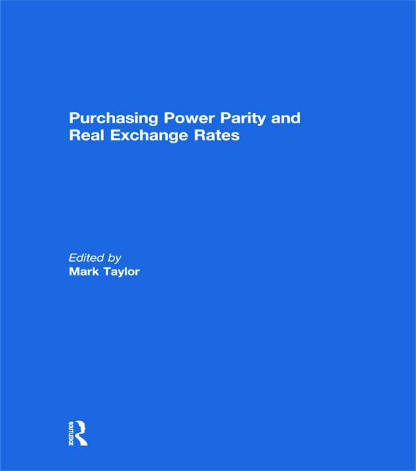 Purchasing Power Parity and Real Exchange Rates
