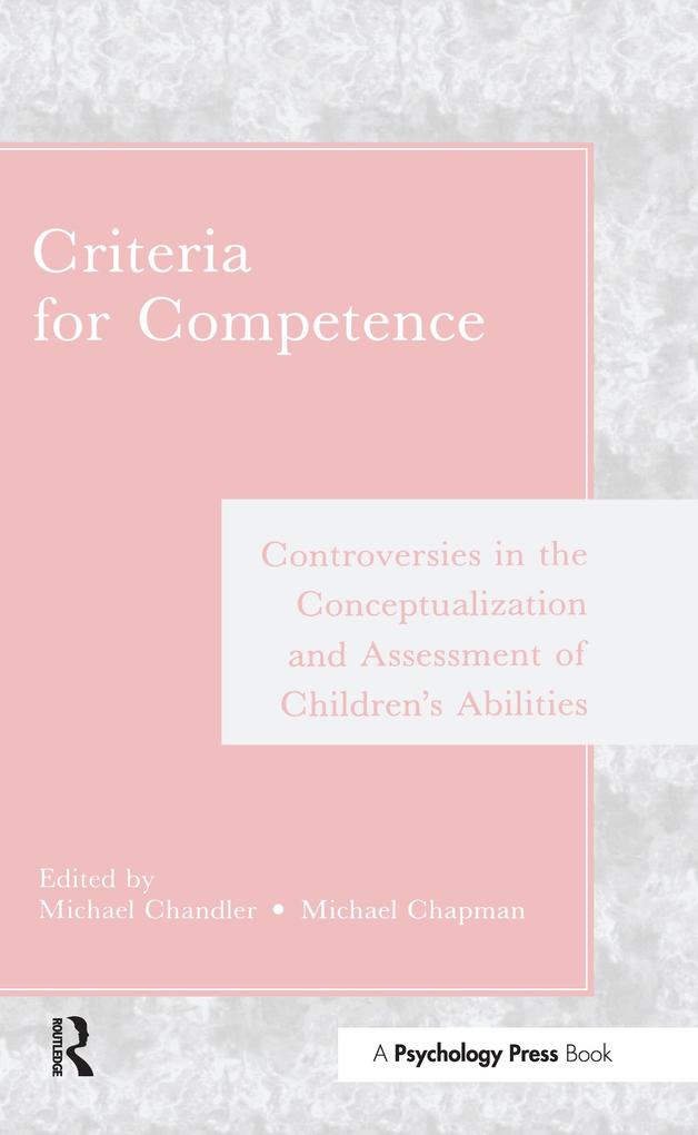 Criteria for Competence