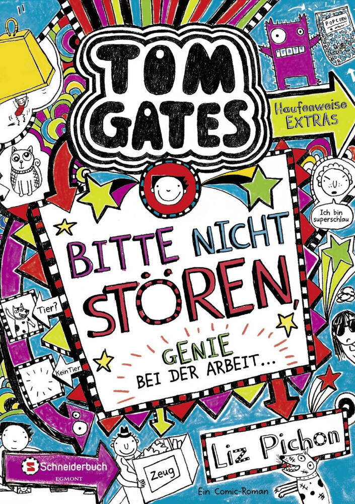 Image of Bitte nicht stören, Genie bei der Arbeit... / Tom Gates Bd.8