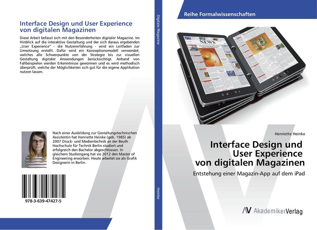 Interface Design und User Experience von digitalen Magazinen