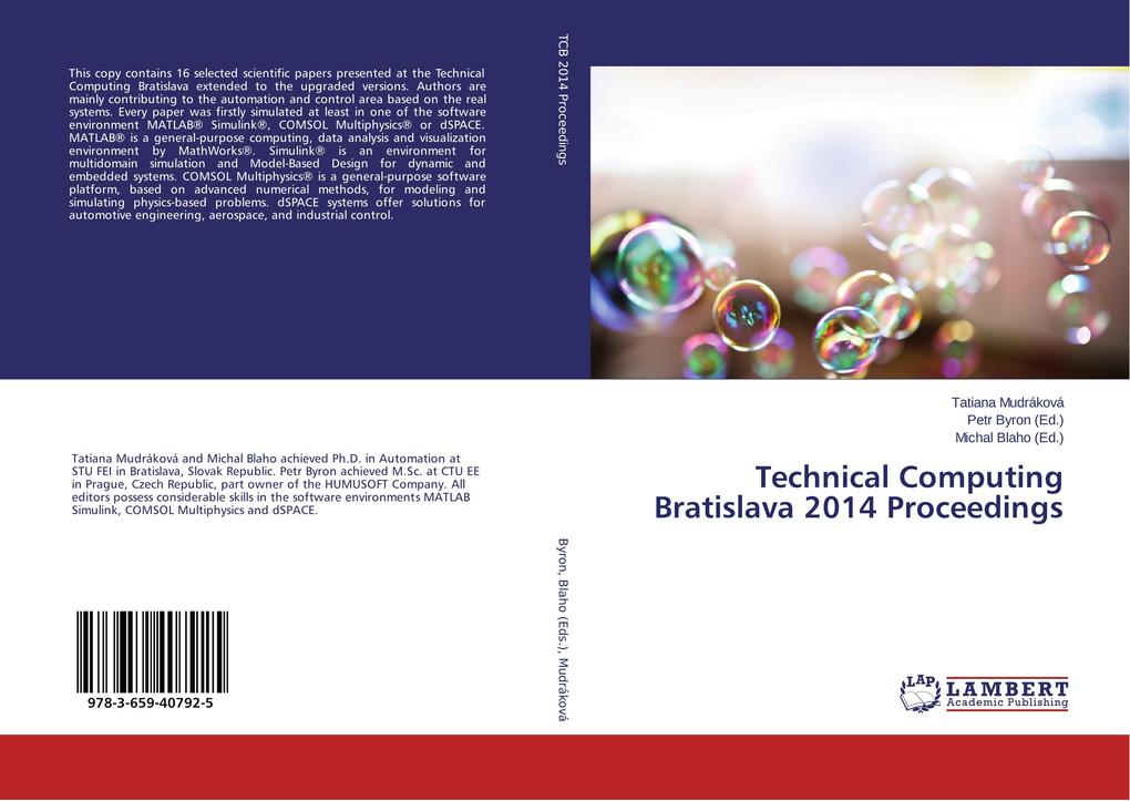 Technical Computing Bratislava 2014 Proceedings