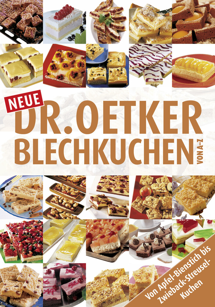 Neue Blechkuchen von A-Z als eBook Neue Blechkuchen von A-Z als eBook