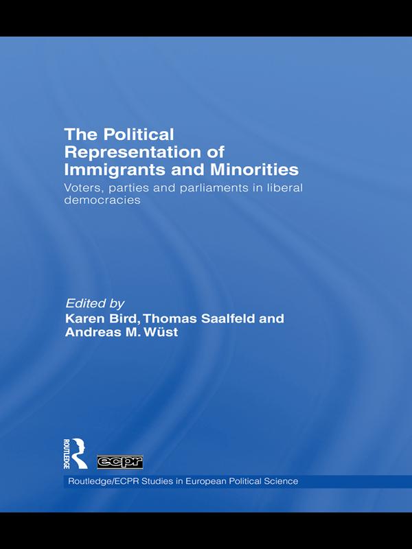 The Political Representation of Immigrants and Minorities